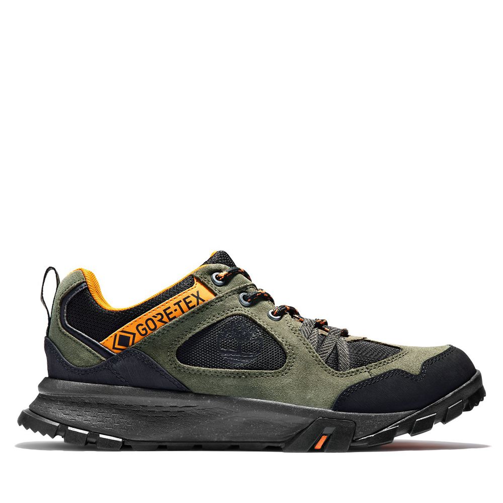 Bocanci De Drumeție Timberland Barbati Verzi Inchis - Garrison Trail Waterproof Josi - Romania - BJZ